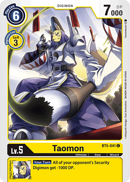 Taomon - BT5-041 - C