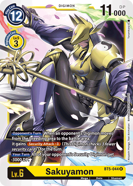 Sakuyamon - BT5-044 - R - Foil