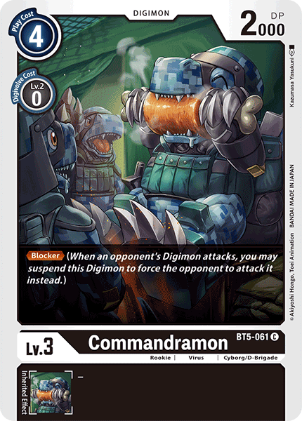 Commandramon - BT5-061 - C