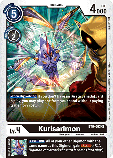 Kurisarimon - BT5-063 - C