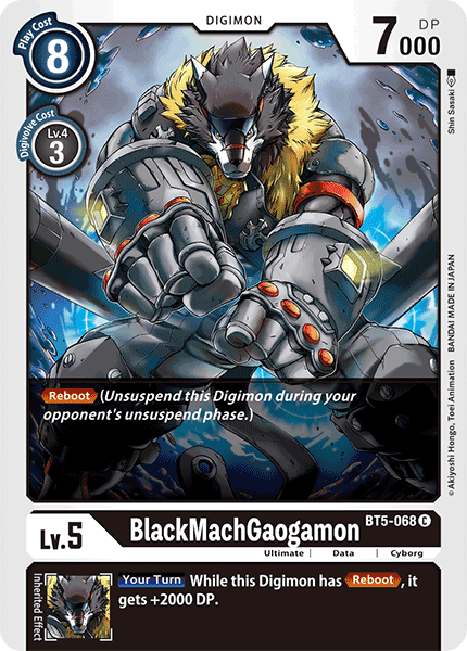 BlackMachGaogamon - BT5-068 - C