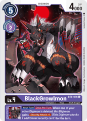 BlackGrowlmon - BT5-076 - C