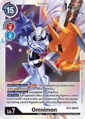 Omnimon - BT5-086 - SR - Foil