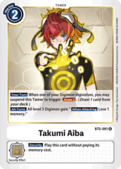 Takumi Aiba - BT5-091 - R - Foil