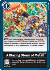 A Blazing Storm of Metal! - BT5-103 - U