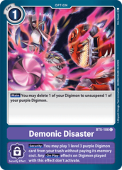 Demonic Disaster - BT5-106 - C