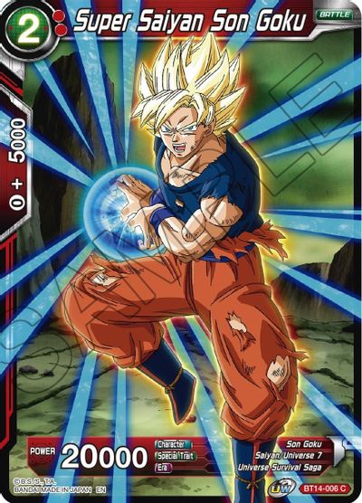 Super Saiyan Son Goku - BT14-006 - C