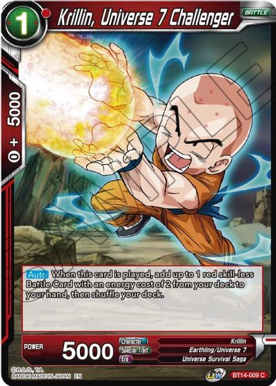 Krillin, Universe 7 Challenger - BT14-009 - C