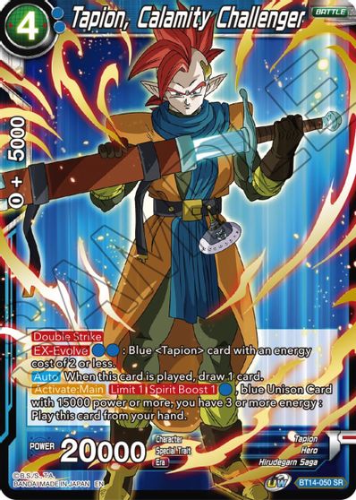 Tapion, Calamity Challenger - BT14-050 - SR