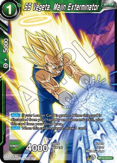 SS Vegeta, Majin Exterminator - BT14-073 - C