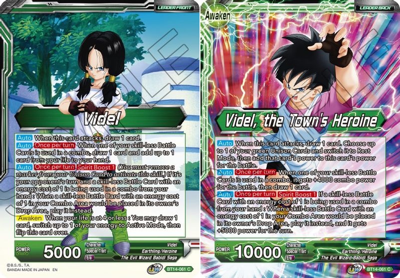 Videl // Videl, the Towns Heroine - BT14-061 - C - Foil