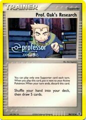 Professor Oak's Research - 98/112 - Promotional - Professor Program 2004-2005