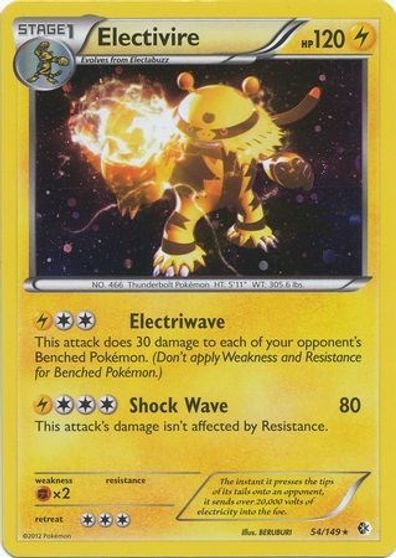 Electivire - 54/149 - Cosmos Holo