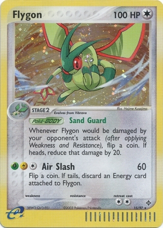 Flygon - 15/97 - Cosmos Holo League Promo