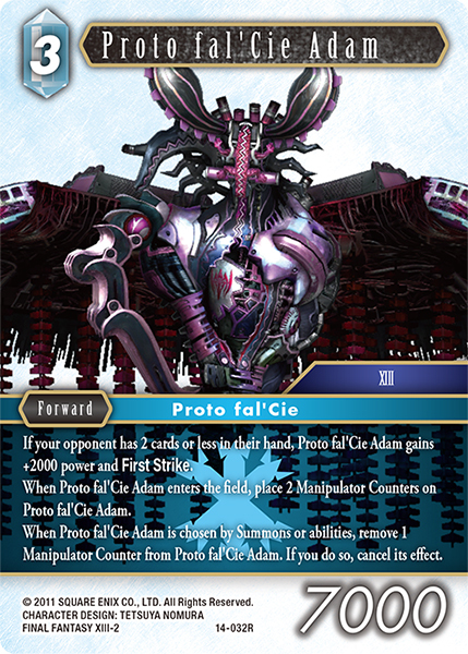 Proto falCie Adam - 14-032R