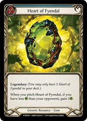 Heart of Fyendal - Cold Foil - 1st Edition