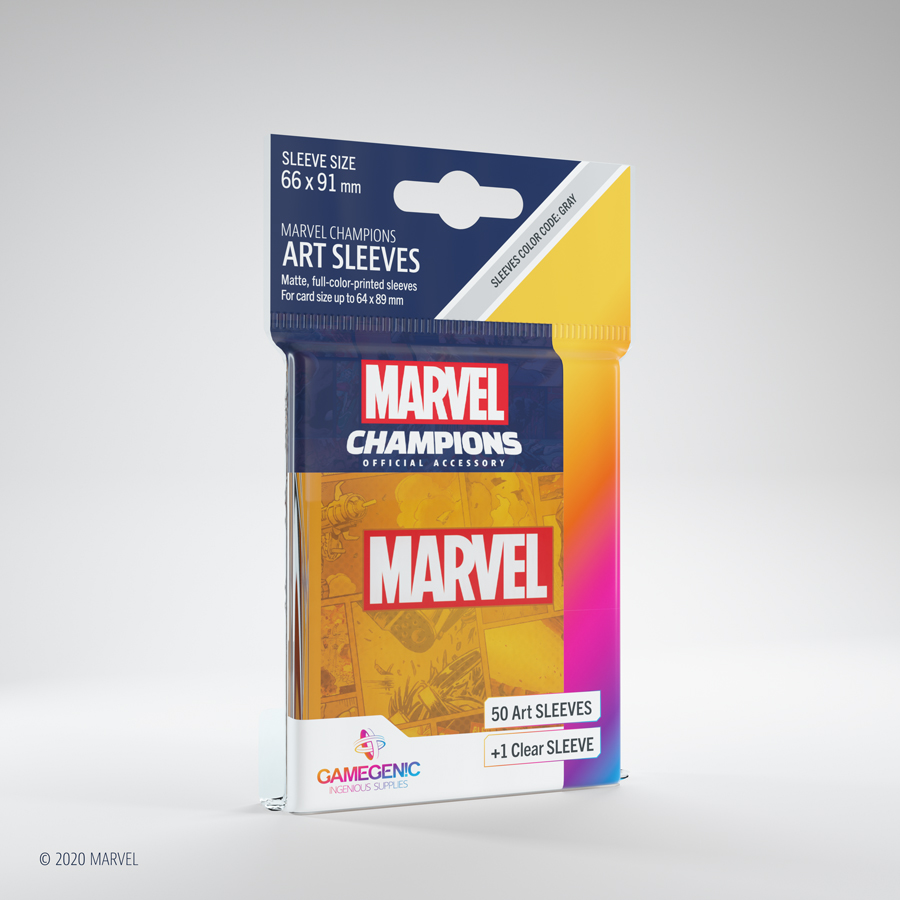 Gamegenic - Marvel Champions - Marvel Art Orange