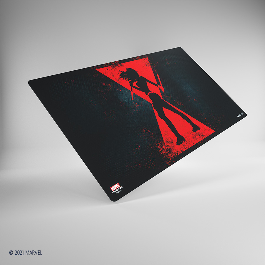 Gamegenic - Marvel Champions Game Mat - Black Widow