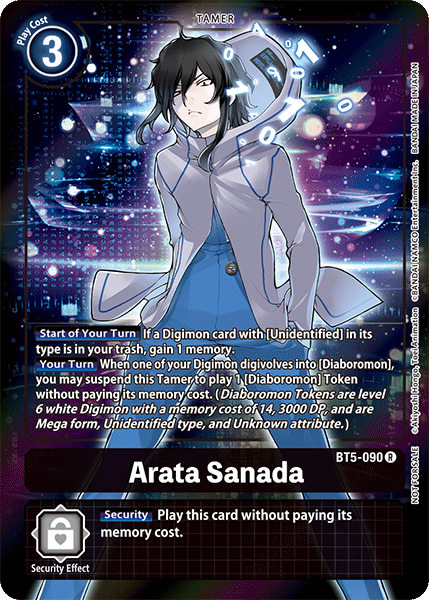 Arata Sanada - BT5-090 - R - Alternative Art - Foil