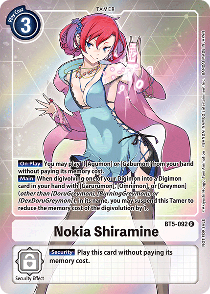 Nokia Shiramine - BT5-092 - R - Alternative Art