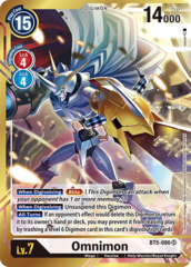 Omnimon - BT5-086 - SR - Alternate Art - sasasi