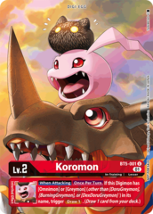 Koromon - BT5-001 - U - Premier TO Event June 2021