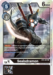 Sealsdramon - BT4-067 (July Evolution Cup 2021 Event Pack)