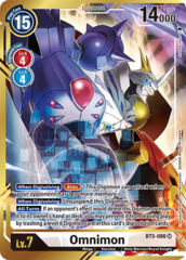 Omnimon - BT5-086 - SR (Alternate Art - Nakano Haito) - Foil