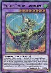 Magikey Dragon - Andrabime - DAMA-EN037 - Super Rare - 1st Edition