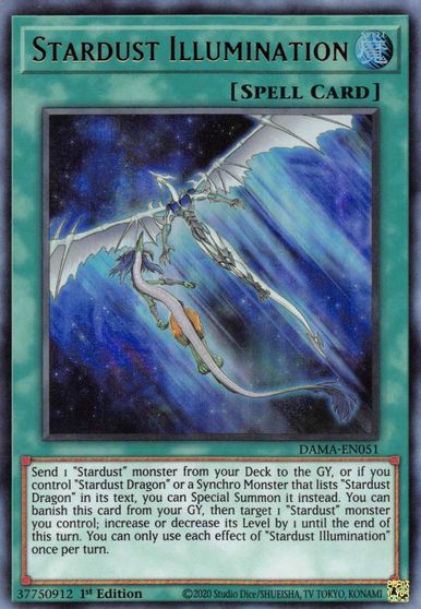 Stardust Illumination - DAMA-EN051 - Ultra Rare - 1st Edition