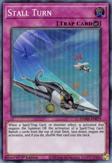 Stall Turn - DAMA-EN079 - Super Rare - 1st Edition Stall Turn - DAMA-EN079 - Super Rare - 1st Edition