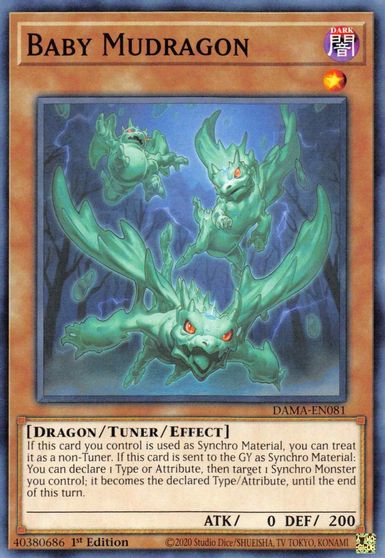 Baby Mudragon - DAMA-EN081 - Common - 1st Edition