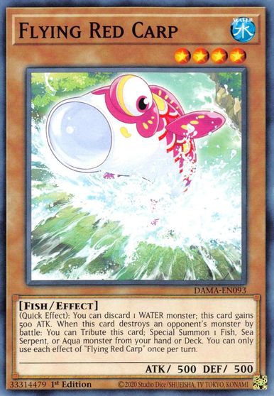 Flying Red Carp - DAMA-EN093 - Common - 1st Edition Flying Red Carp - DAMA-EN093 - Common - 1st Edition