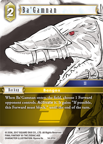 BaGamnan - 14-070R - Foil