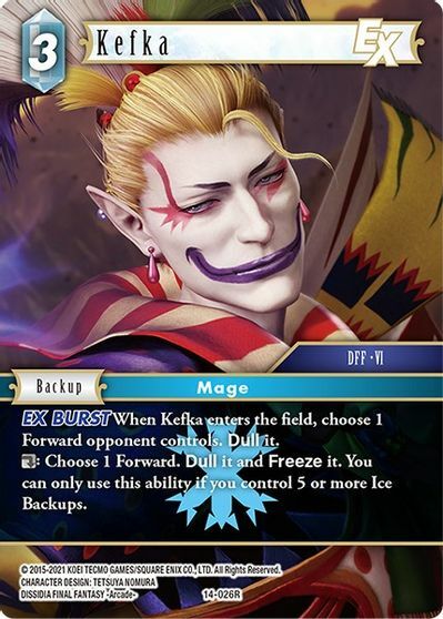 Kefka EX - 14-026R - Foil