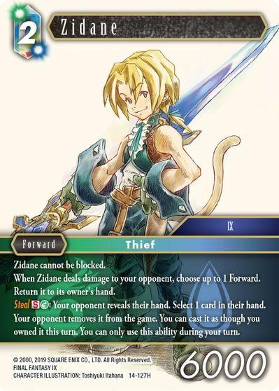 Zidane - 14-127H - Foil