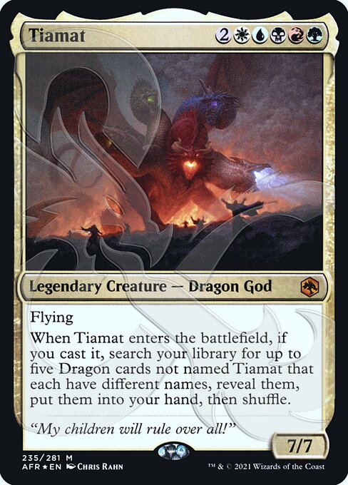 Tiamat - Foil - Ampersand Promo