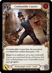 Combustible Courier (Red) - Rainbow Foil - Unlimited Edition