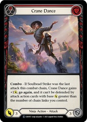 Crane Dance (Red) - Rainbow Foil - Unlimited Edition