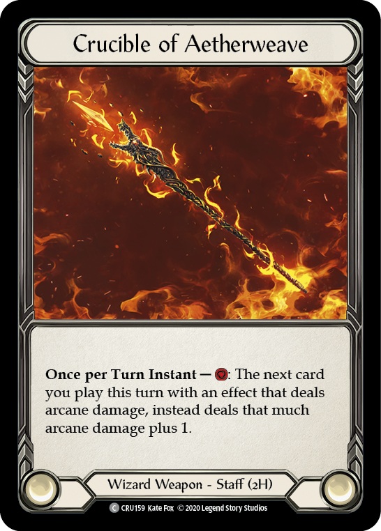 Crucible of Aetherweave - Rainbow Foil - Unlimited Edition