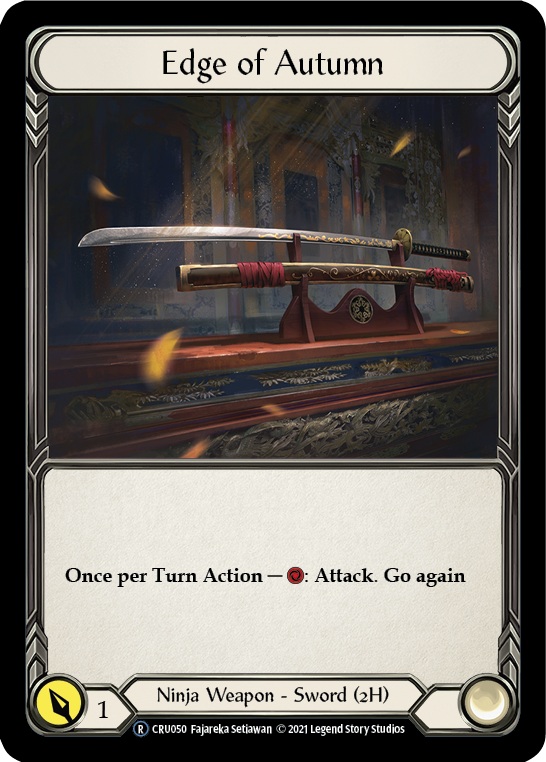 Edge of Autumn - Rainbow Foil - Unlimited Edition