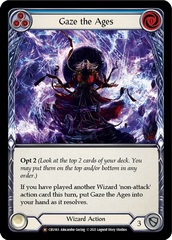 Gaze the Ages - Rainbow Foil - Unlimited Edition