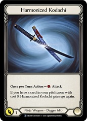 Harmonized Kodachi (Reverse) - Rainbow Foil - Unlimited Edition