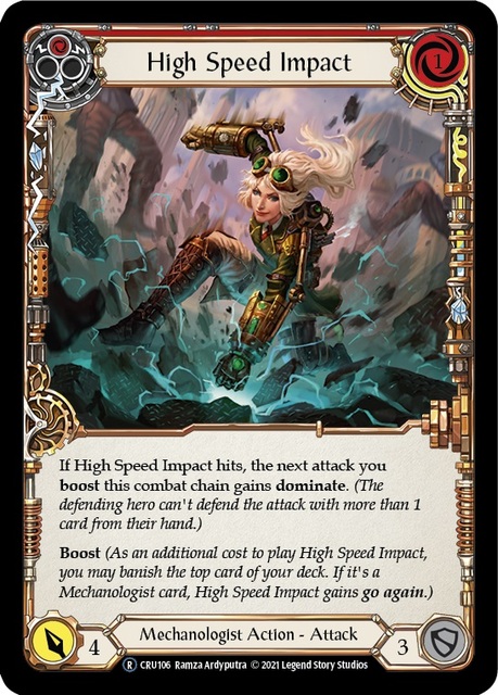 High Speed Impact (Red) - Unlimited Edition