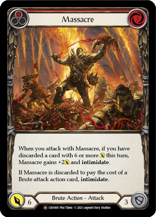 Massacre - Rainbow Foil - Unlimited Edition