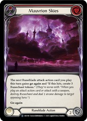 Mauvrion Skies (Red) - Rainbow Foil - Unlimited Edition