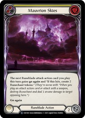 Mauvrion Skies (Yellow) - Rainbow Foil - Unlimited Edition