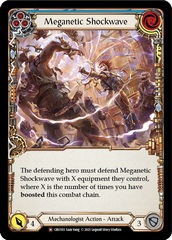 Meganetic Shockwave - Rainbow Foil - Unlimited Edition