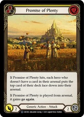 Promise of Plenty (Yellow) - Rainbow Foil - Unlimited Edition