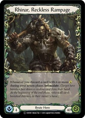 Rhinar, Reckless Rampage - Unlimited Edition